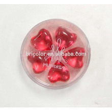 Perles d&#39;huile de bain en forme de coeur bon marché de bonne qualité (perles d&#39;huile de bain)